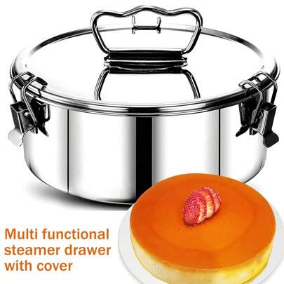 Stampo Per Flan Stampo Per Flan In Acciaio Inossidabile 304 Con Coperchio E Manico Capacità 1,5 Qt Stampo Per Flan Flanera