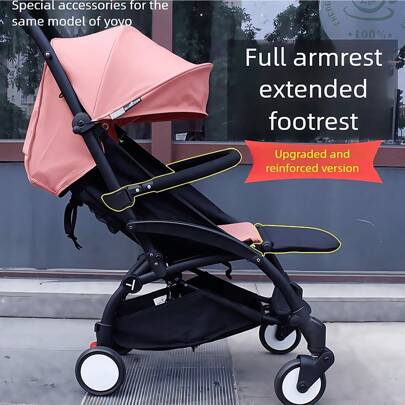 Accessori per passeggini, braccioli regolabili adatti per passeggini Yoyo, recinzioni di sicurezza per passeggini, maniglie antiscivolo per passeggini