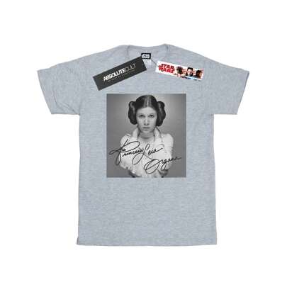 T-shirt Uomo Princess Leia Organa (Grigio Sport)