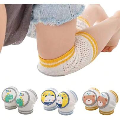3 paia di ginocchiere per bambini, ginocchiere per bambini, ginocchiere per camminare, scaldamuscoli, ginocchiere per bambini per gattonare, bambini p