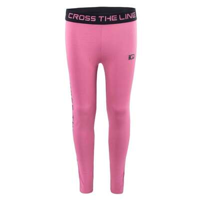 Leggings attivi per ragazze (Mellow Mauve/Nero)