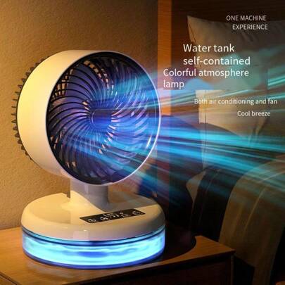 Ventilatore portatile mini USB, ventilatore da ufficio, mini raffrescatore d'aria per la casa