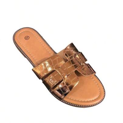 Eleganti mules (zoccoli) bohémien traforati