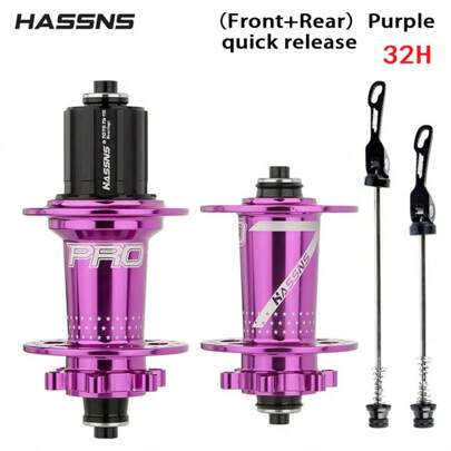 Mozzo per bicicletta HASSNS PRO7 MTB Cube, 32 fori, 12V, con cricchetto, Mozzo mountain bike Freehub 32H Cube 120Sound con 6 cani