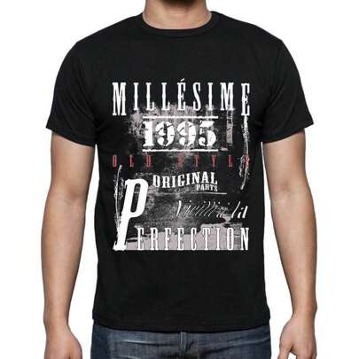 T-shirt da uomo Aged to Perfection Vintage 1995 T-shirt grafica di 29 anni Idea regalo 29° compleanno Vintage Anno 1995 Nuovo