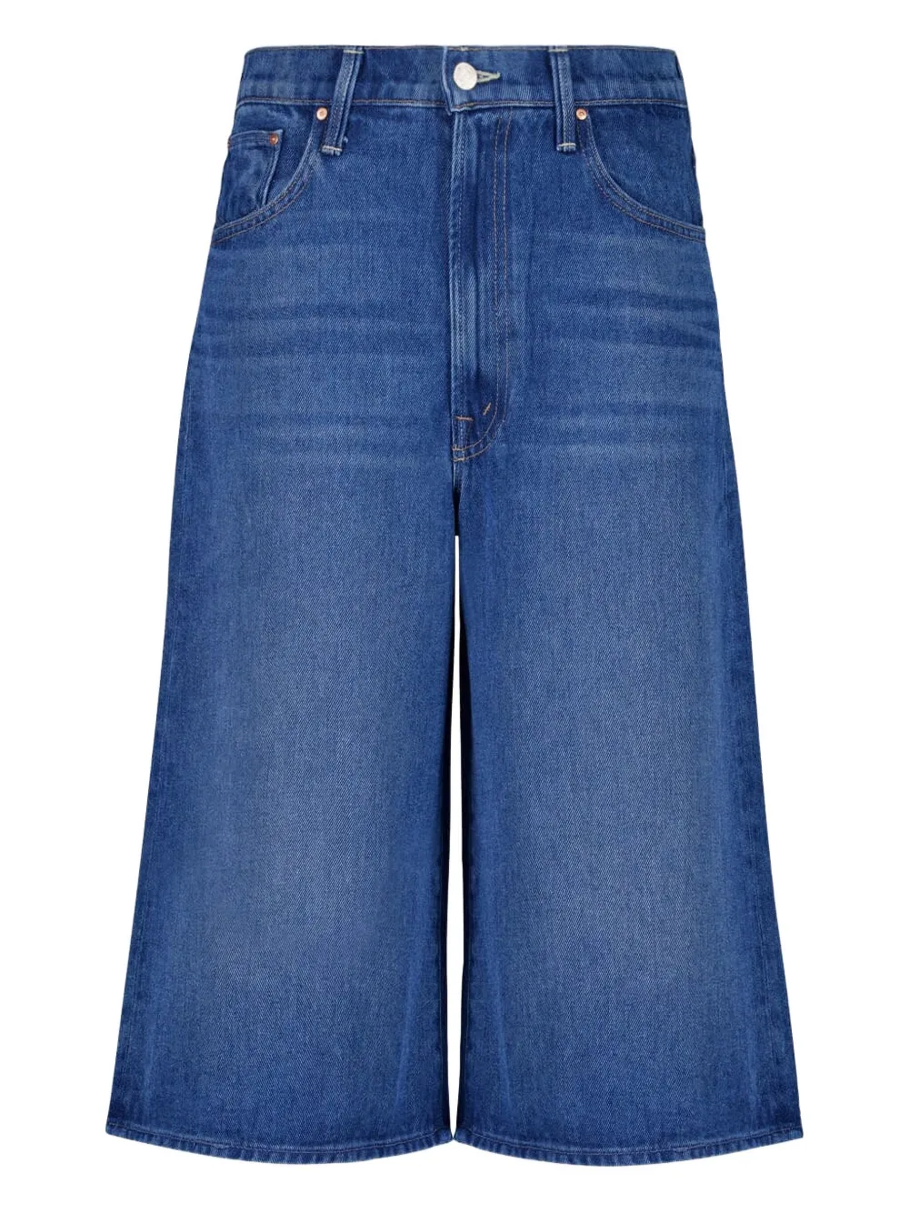 MOTHER Whole Lot wide-leg jeans - Blu