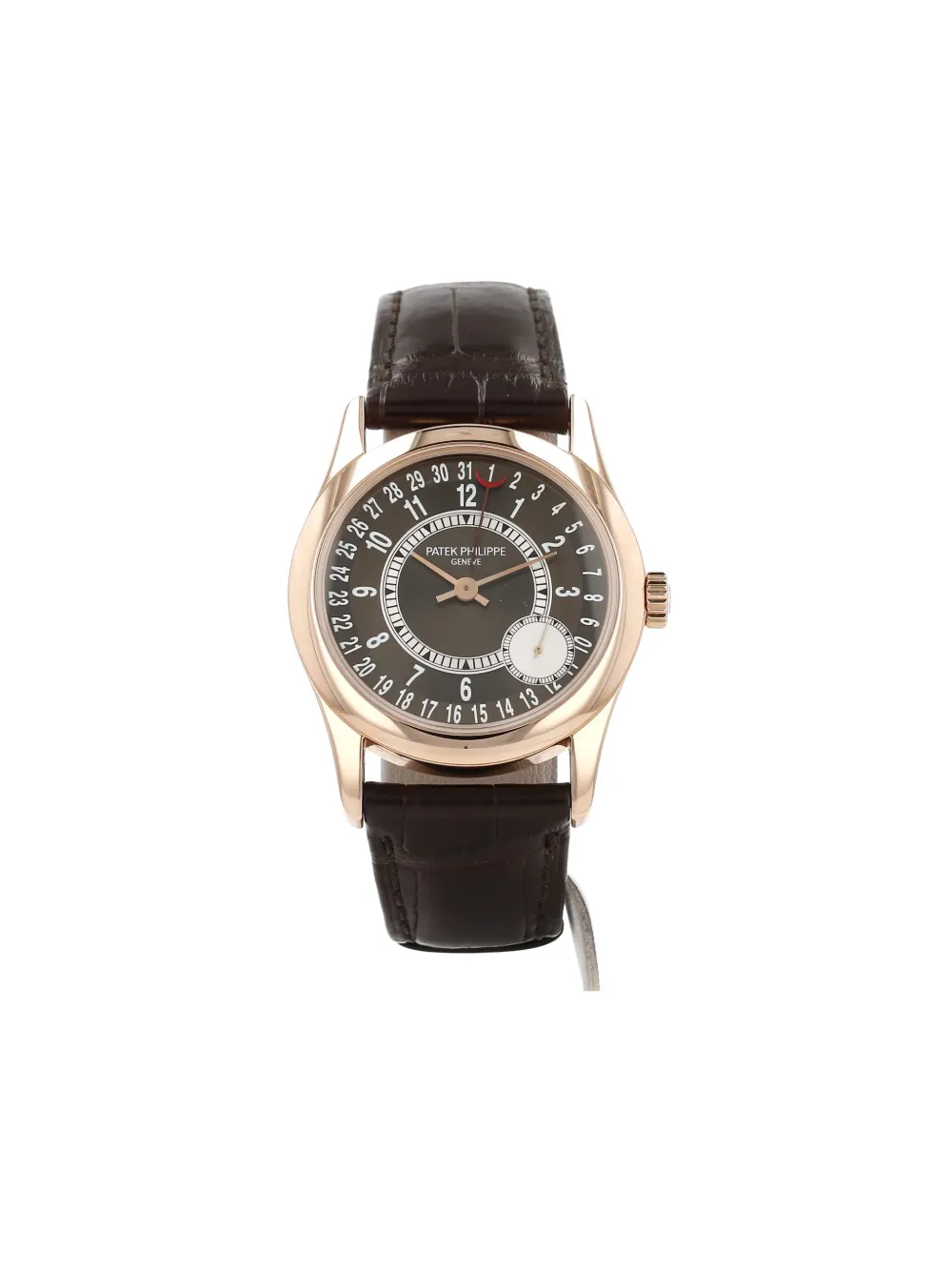 Patek Philippe Pre-Owned Calatrava 37mm - Marrone