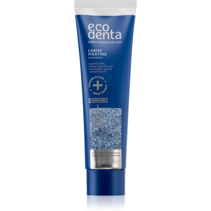 Ecodenta Expert Caries Fighting Dentifricio Senza Fluoro Contro La Carie 100 Ml