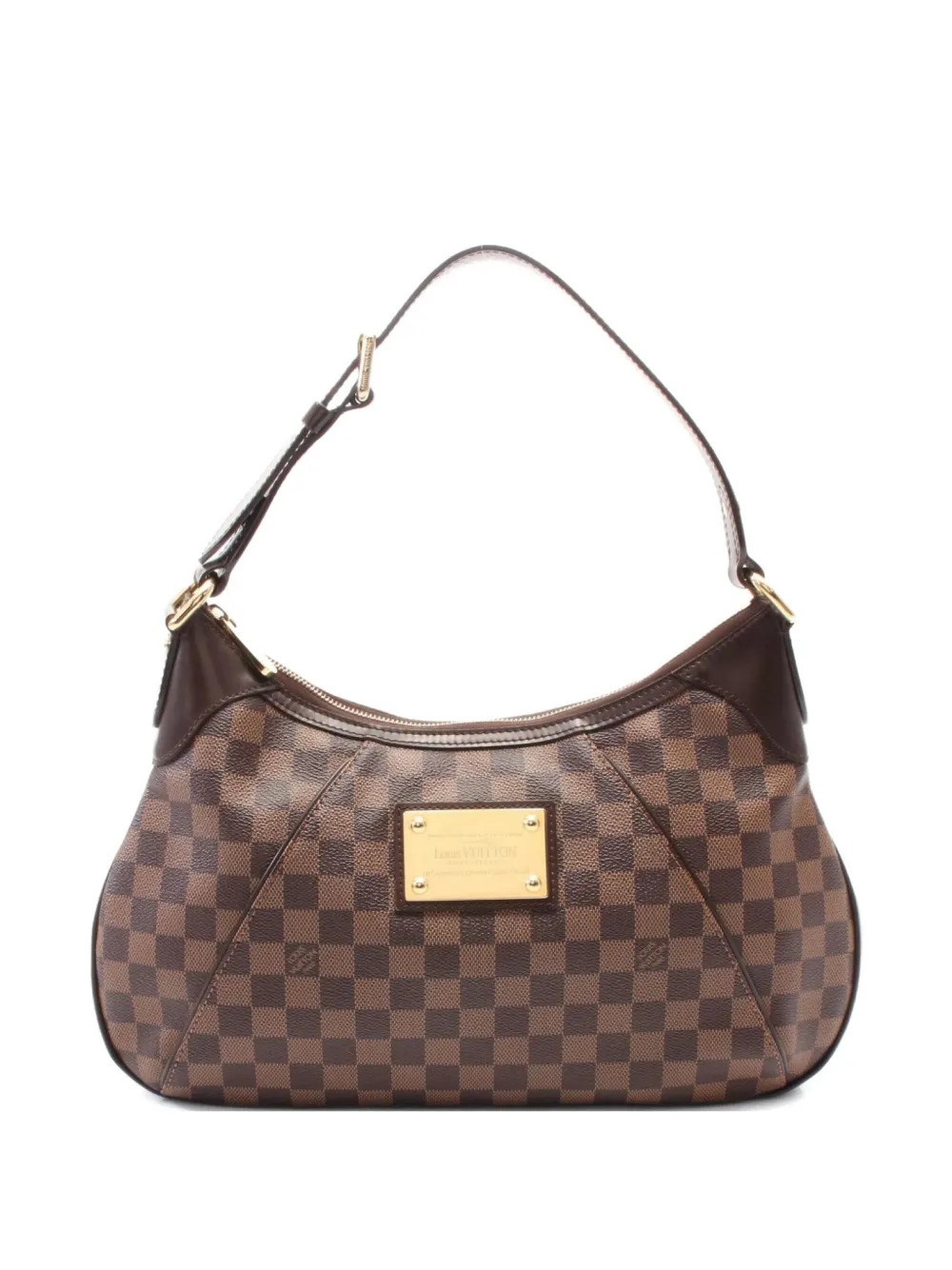 Louis Vuitton Pre-Owned 2010 Damier Ebene Thames bag - Marrone