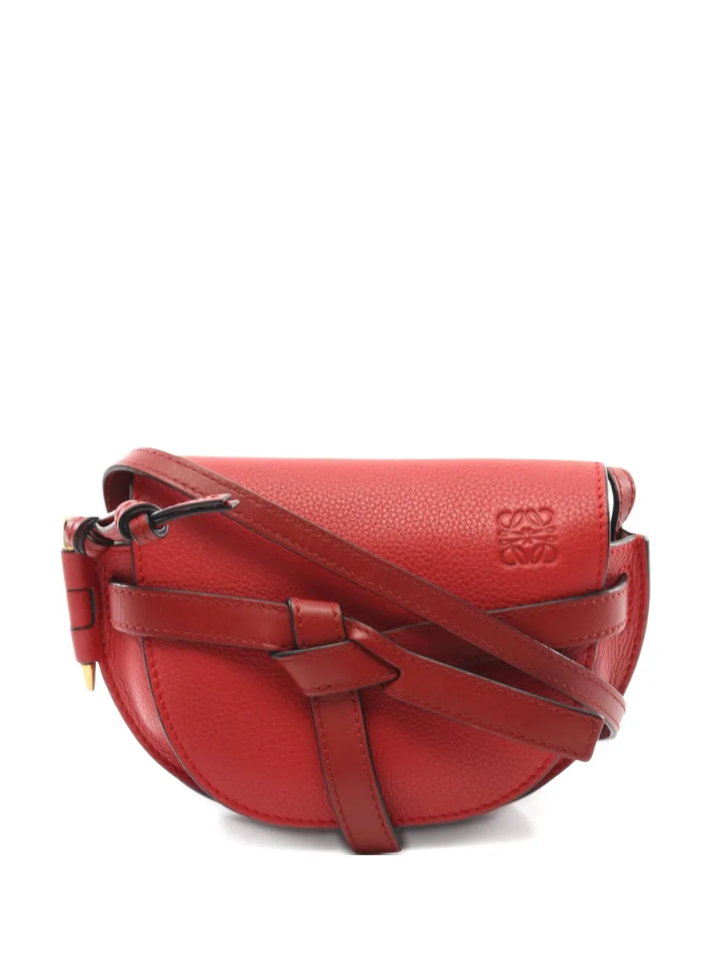 Loewe Pre-Owned 2010s mini Gate crossbody bag - Rosso