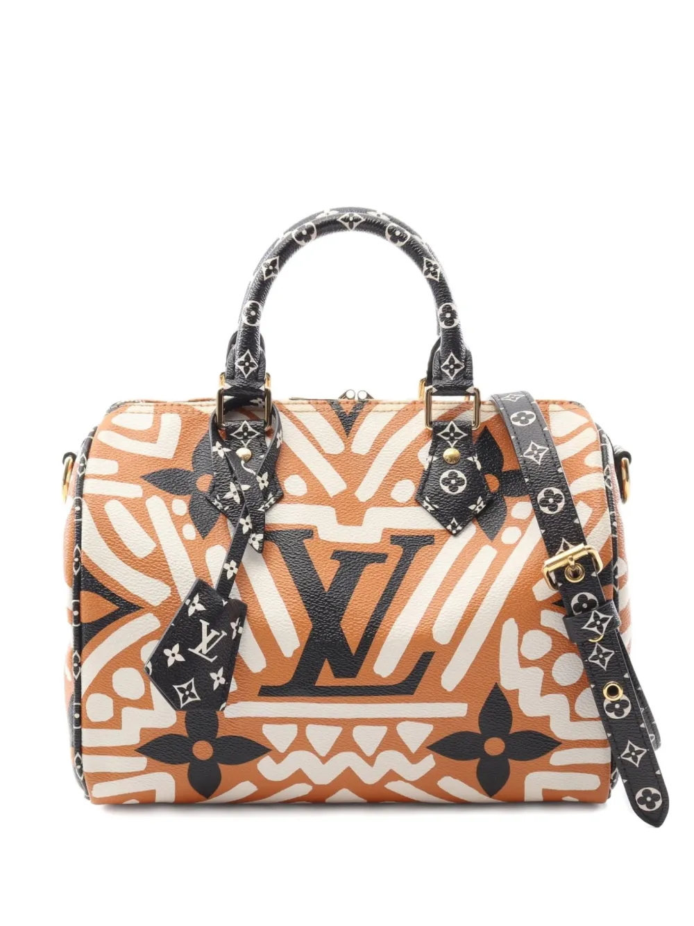 Louis Vuitton Pre-Owned 2021 Speedy Bandouliere Monogram handbag - Arancione