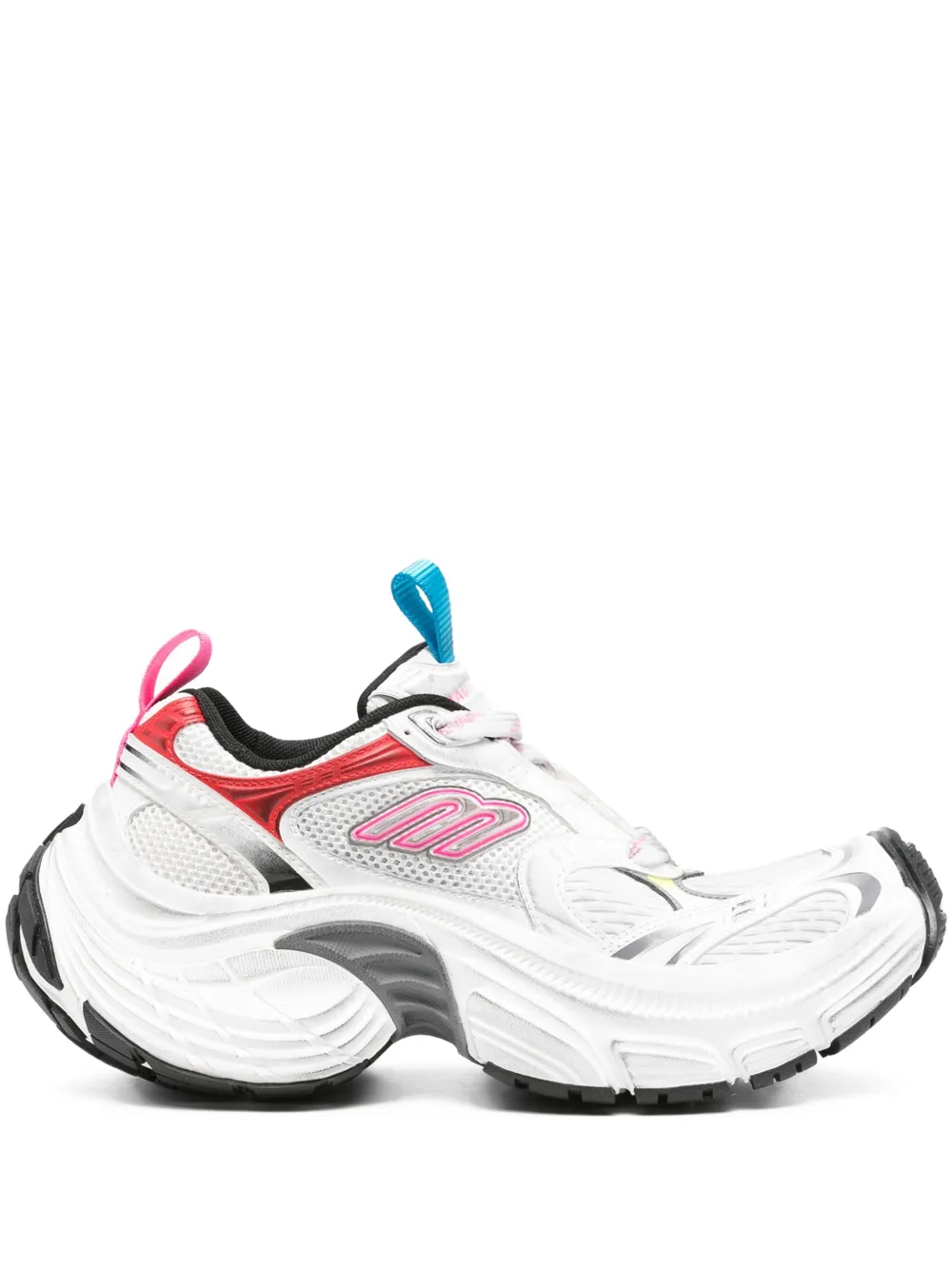 Balenciaga 6XL mesh and rubber sneakers - Bianco