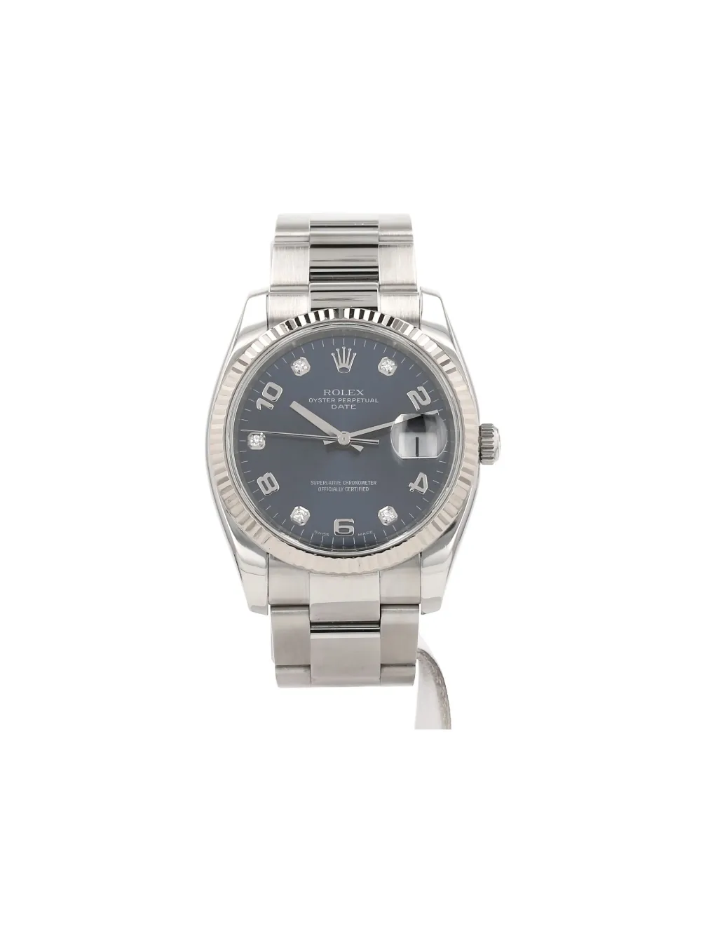 Rolex 2008 Oysterdate 34mm - Blu