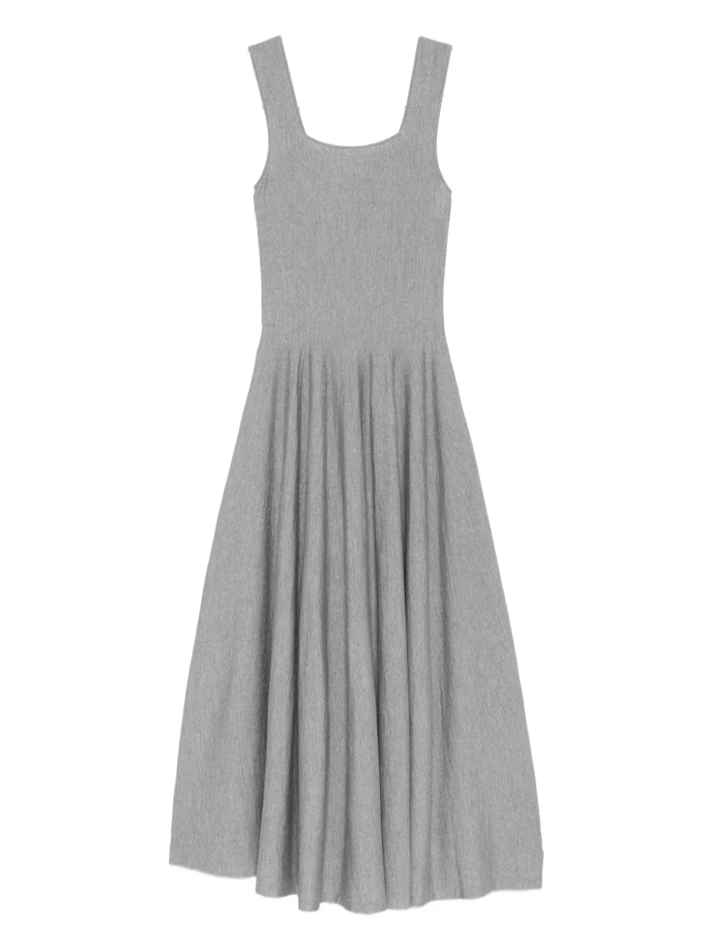 KHAITE Jodie midi dress - Grigio