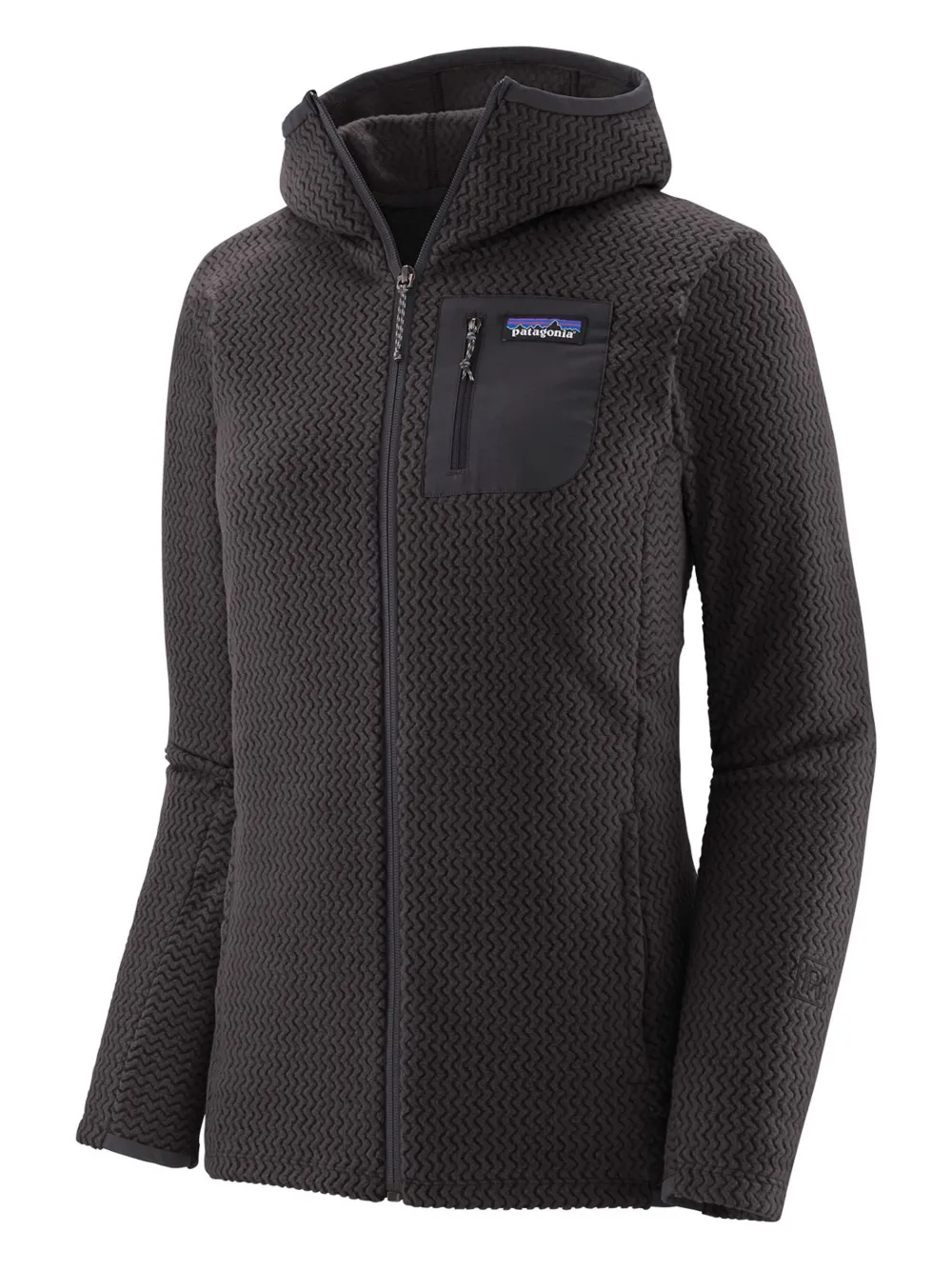 Patagonia logo-patch jacket - Nero