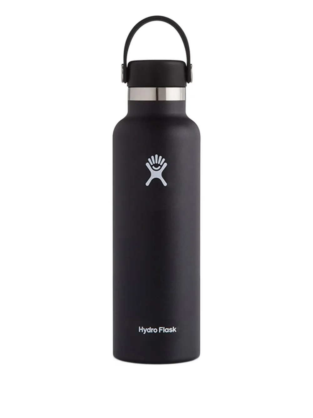 Hydro Flask logo-print bottle - Nero