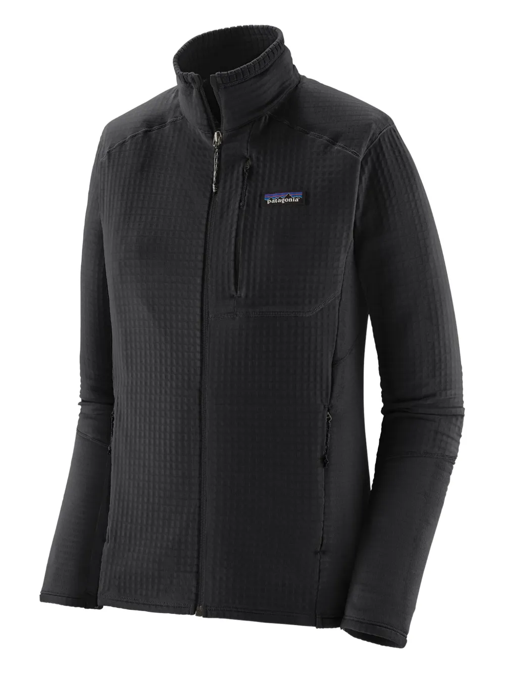 Patagonia textured zip-up jacket - Nero