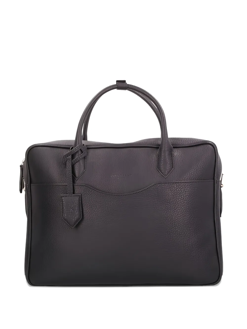 Longchamp leather laptop bag - Nero