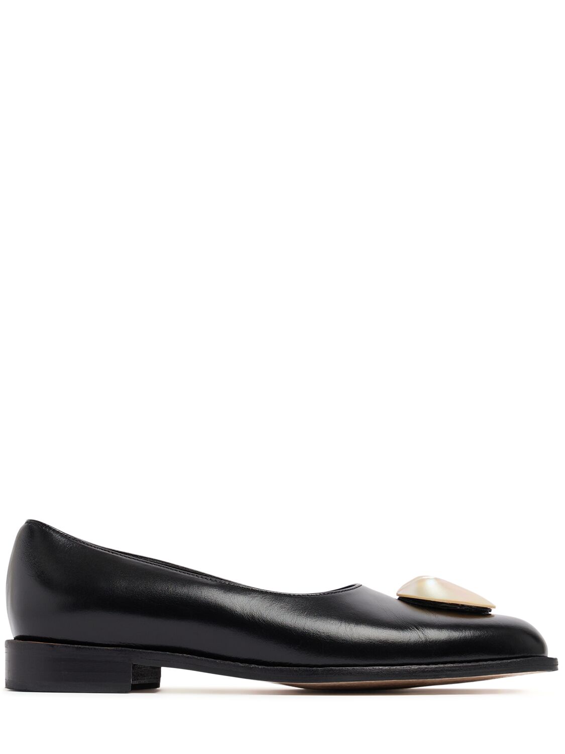 25Mm Mother-Of-Pearl Point Ballerinas