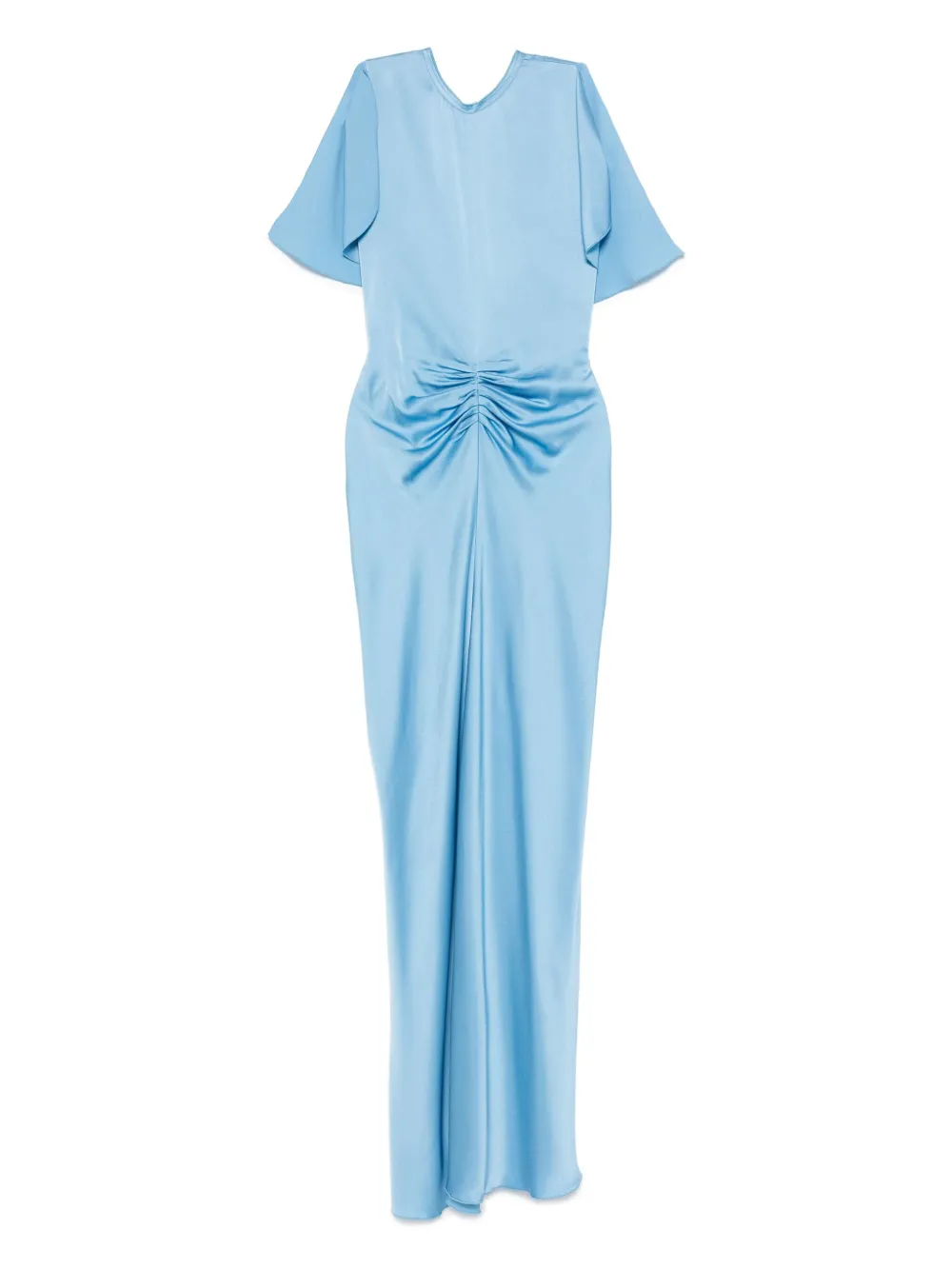 Victoria Beckham fitted-bodice maxi dress - Blu