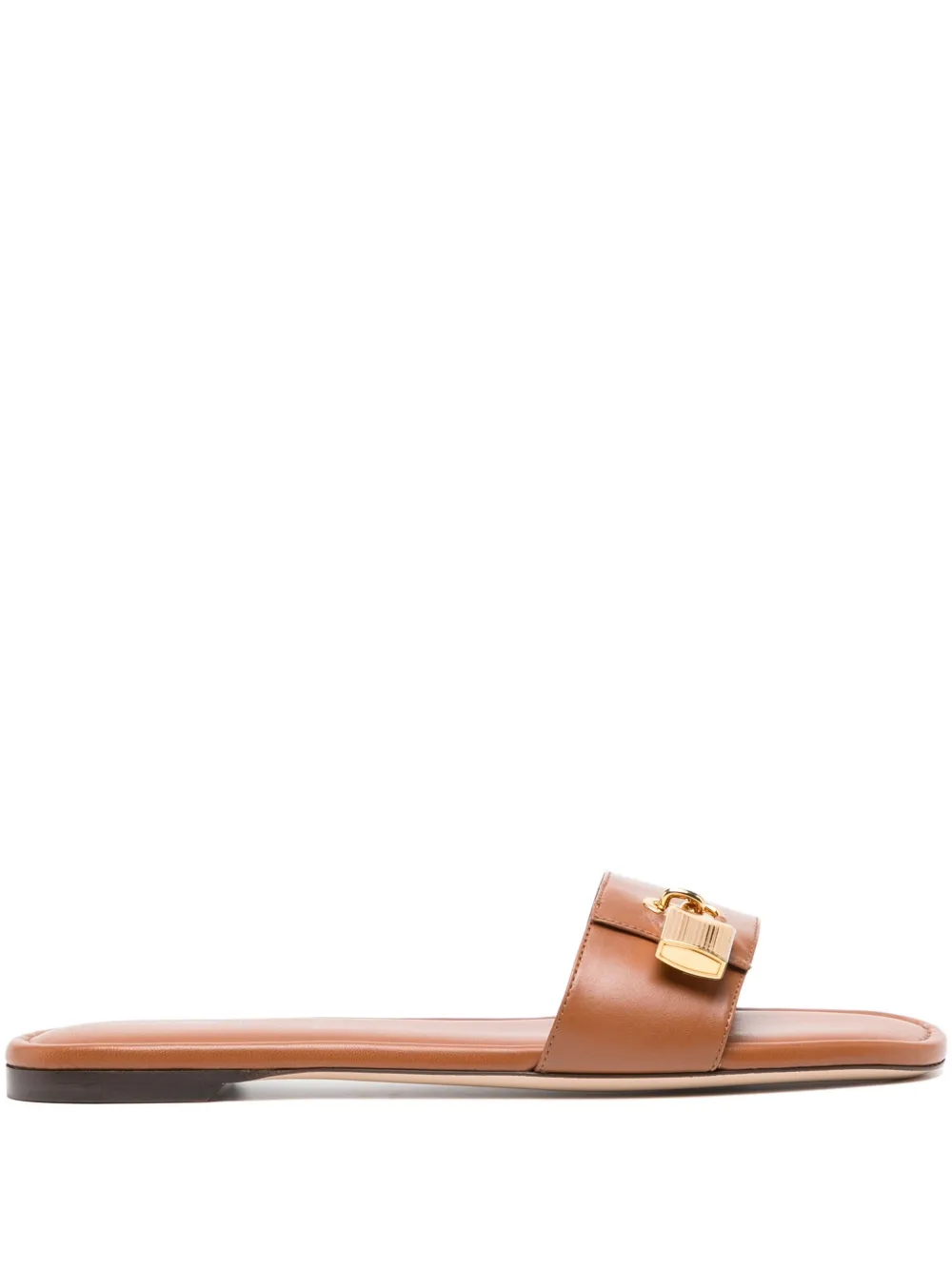 TOM FORD padlock slide - Marrone