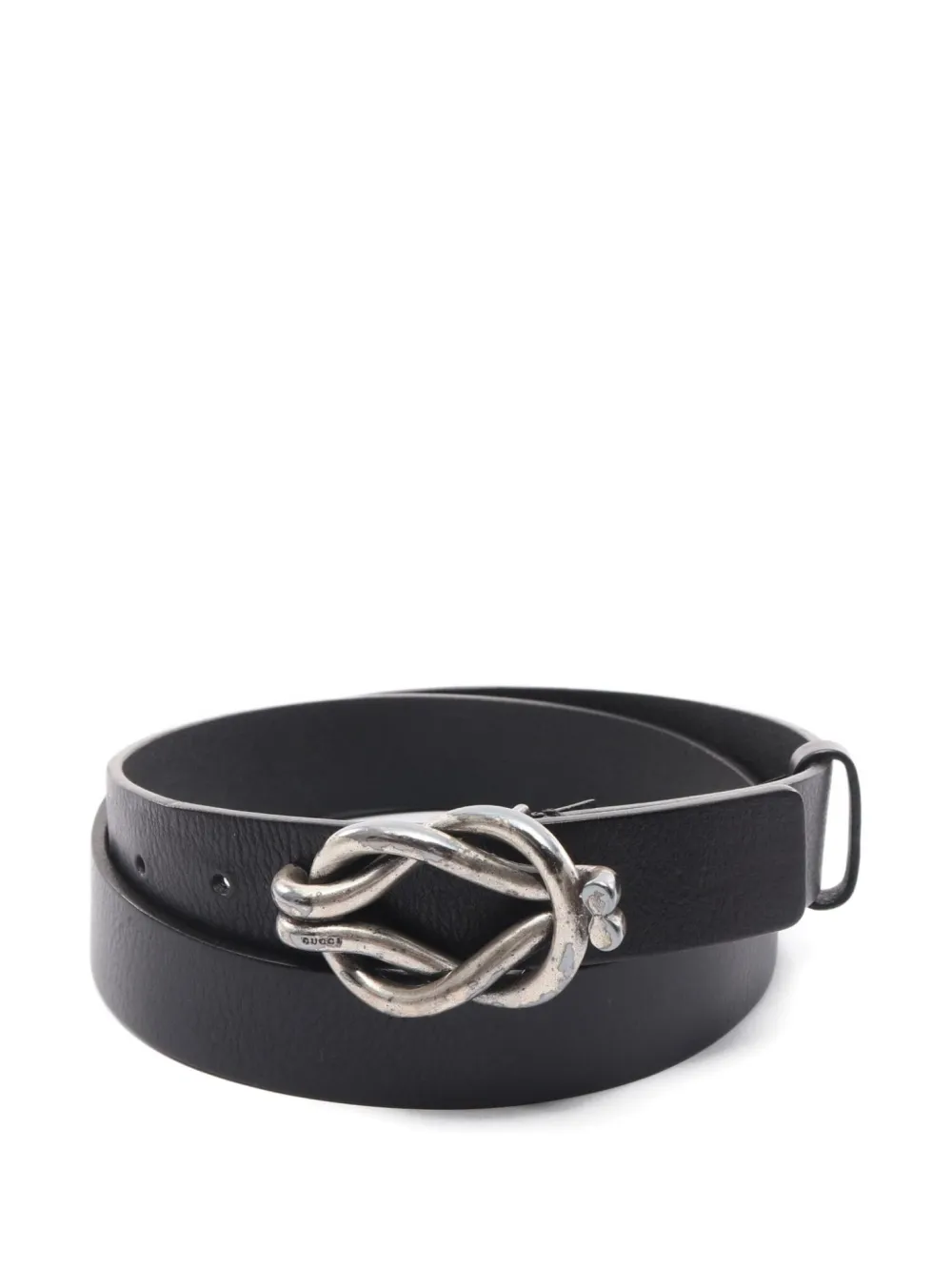 Gucci Pre-Owned 2000s leather knot belt - Nero
