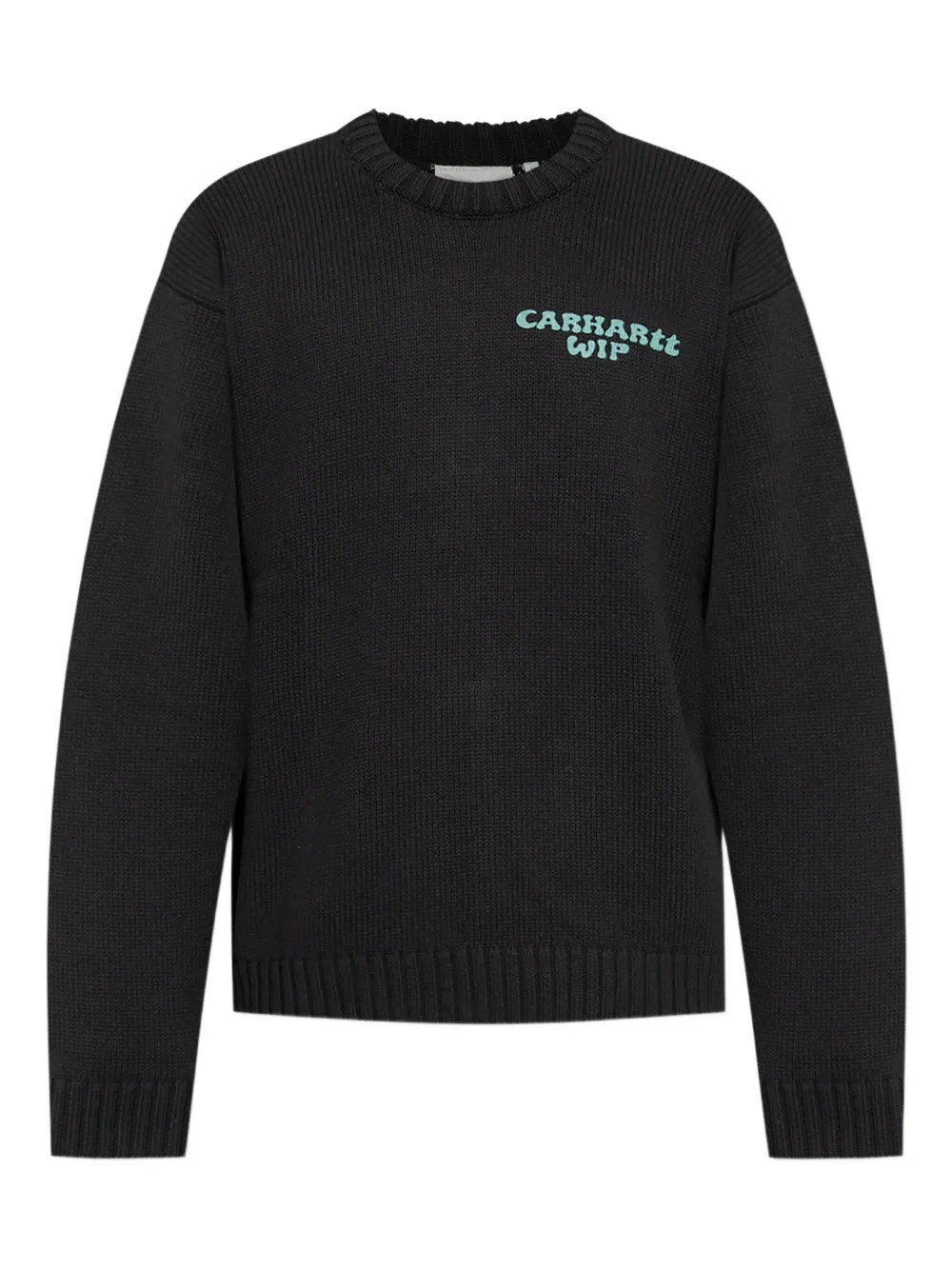 Carhartt WIP logo-embroidered ribbed sweater - Nero