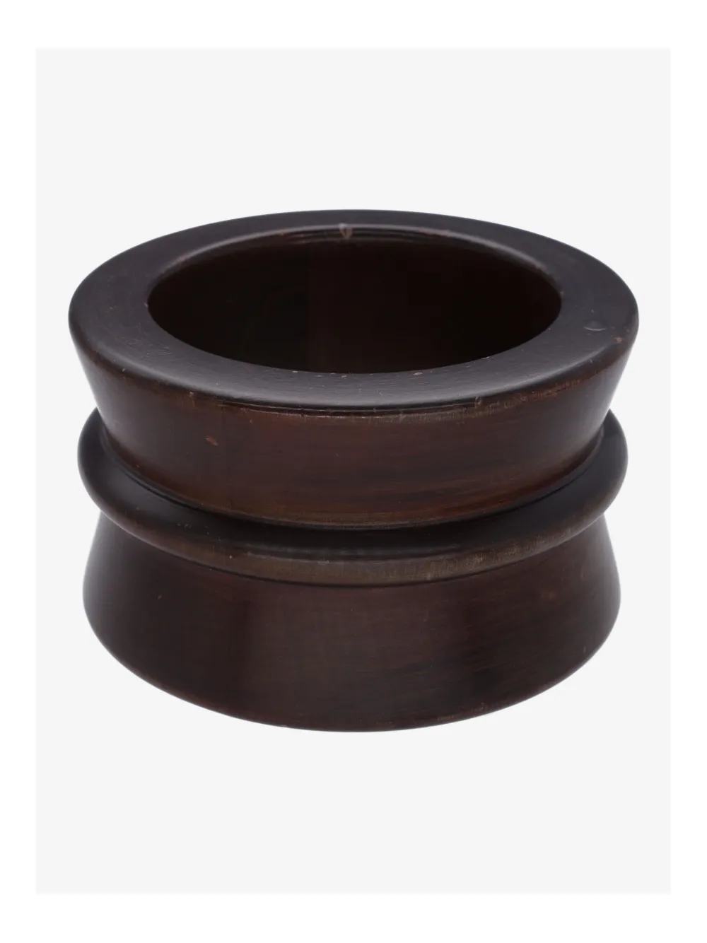 Gianfranco Ferré Pre-Owned 2023 Hourglass wood bracelet - Marrone