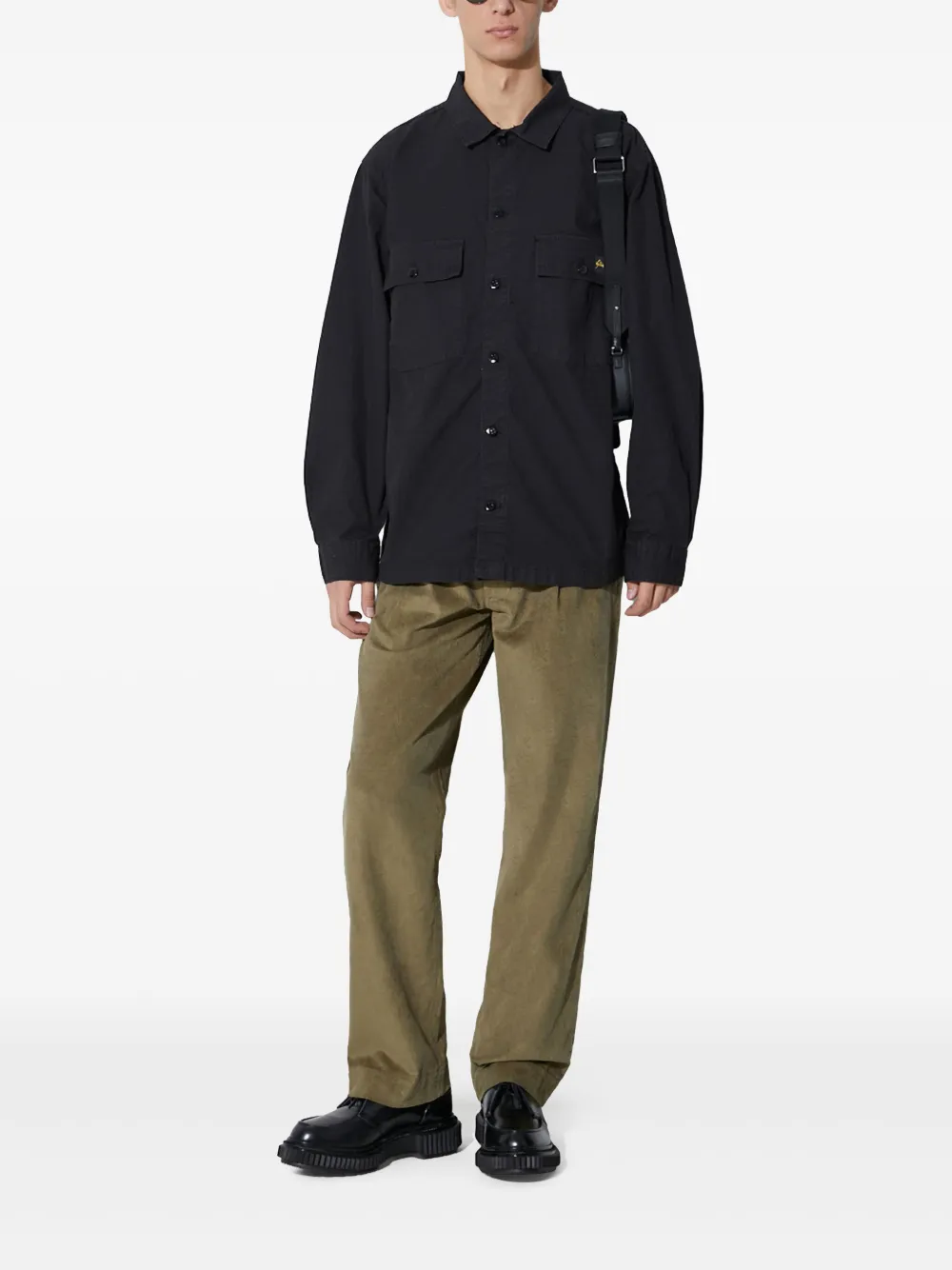 Maharishi corduroy trousers - Verde