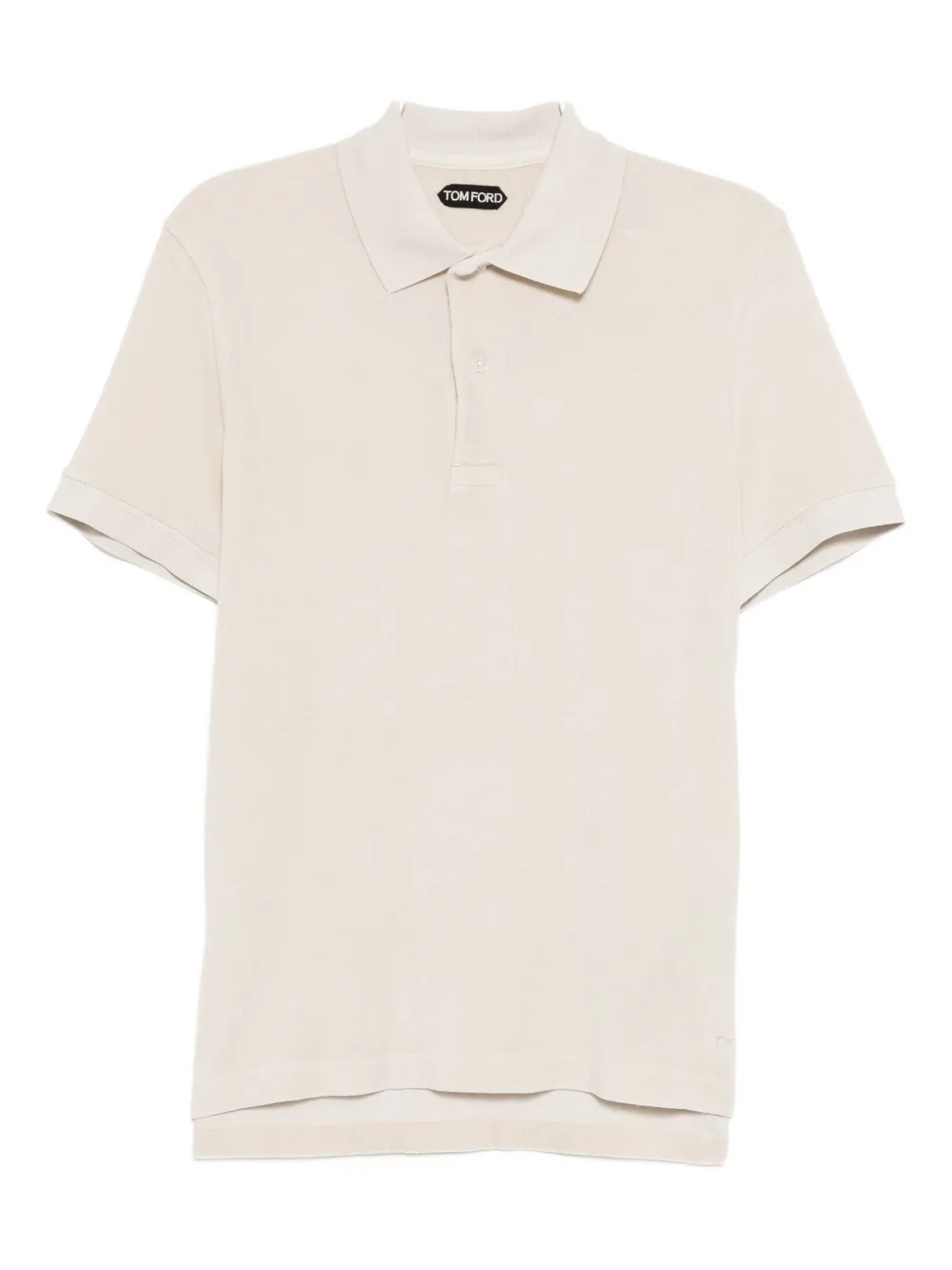 TOM FORD Towelling polo shirt - Toni neutri