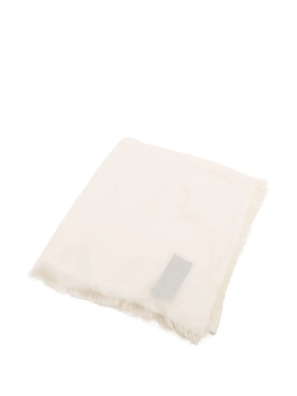 Gucci Pre-Owned silk fringe scarf - Toni neutri