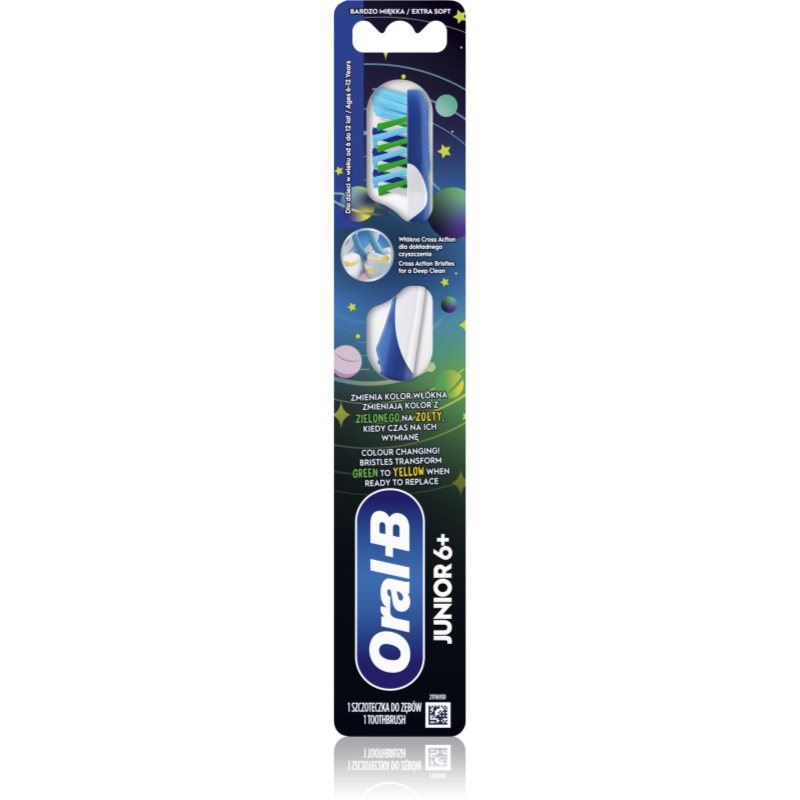 Oral B Junior 6+ Spazzolino Da Denti Per Bambini 6-12 Anni 1 Pz