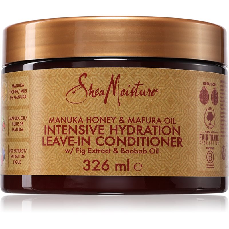 Shea Moisture Manuka Honey & Yogurt Leave-In Conditioner Balsamo Senza Risciacquo Per Capelli Rovinati 326 Ml