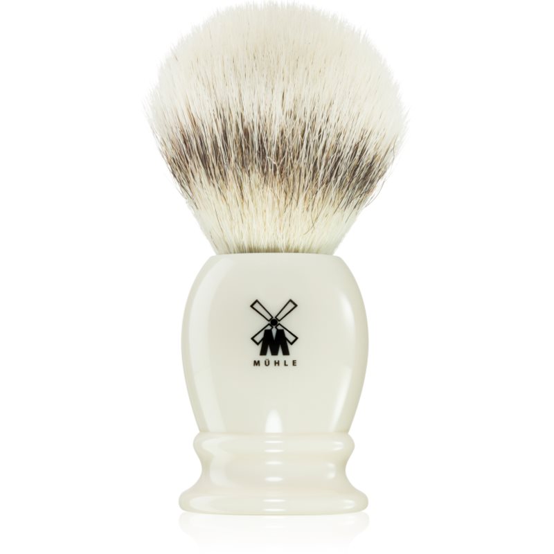 Mühle Silvertip Fibre Ivory Resin Pennello Da Barba Medium 1 Pz