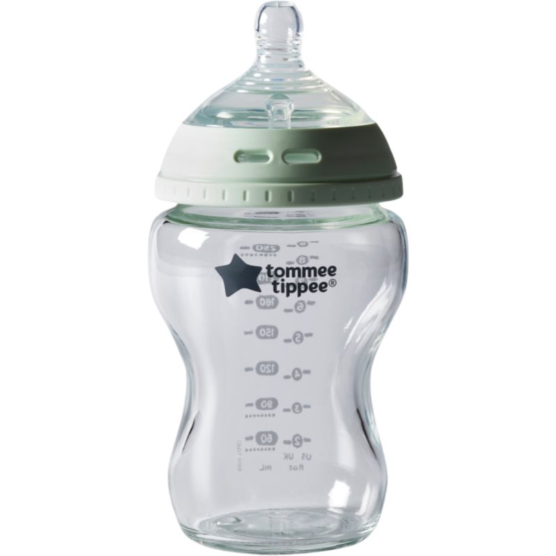 Tommee Tippee Closer To Nature Glass Biberon Autosterilizzante Glass 0M+ 250 Ml