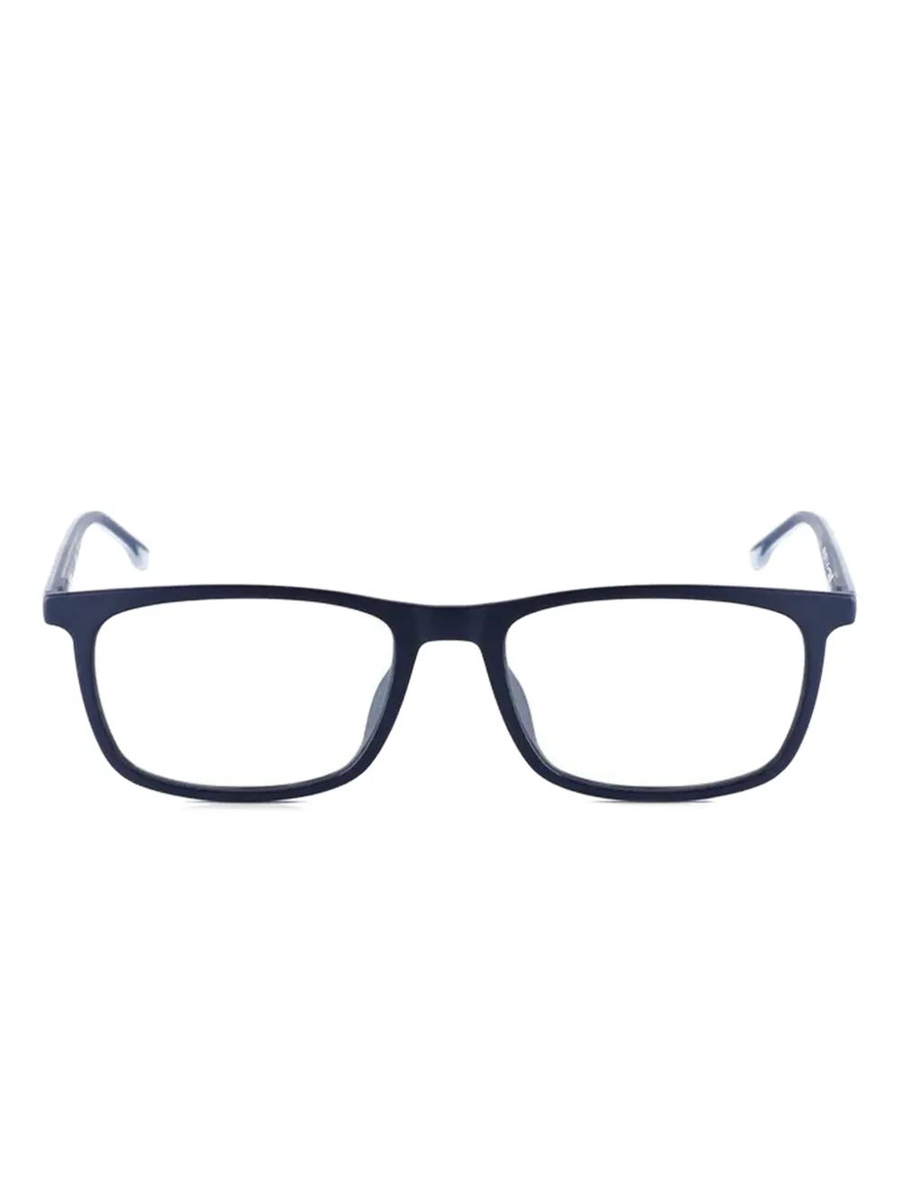 BOSS clip-on rectangle sunglasses frames - Blu