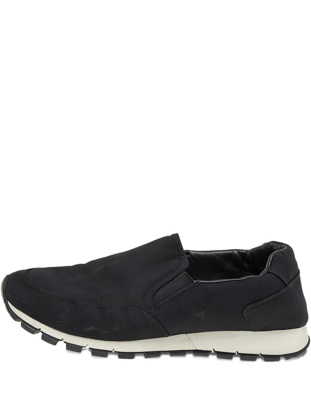Prada Pre-Owned slip-on sneakers - Nero