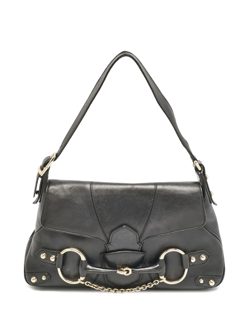 Gucci Pre-Owned 1955 Horsebit shoulder bag - Nero