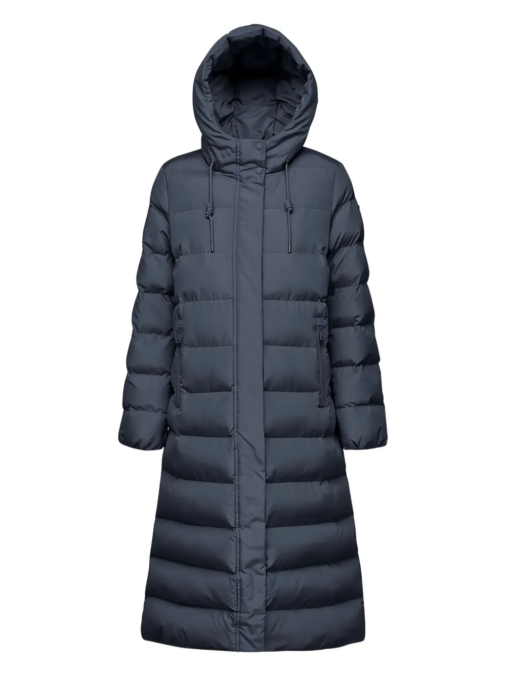 Geox hooded quilted coat - Blu