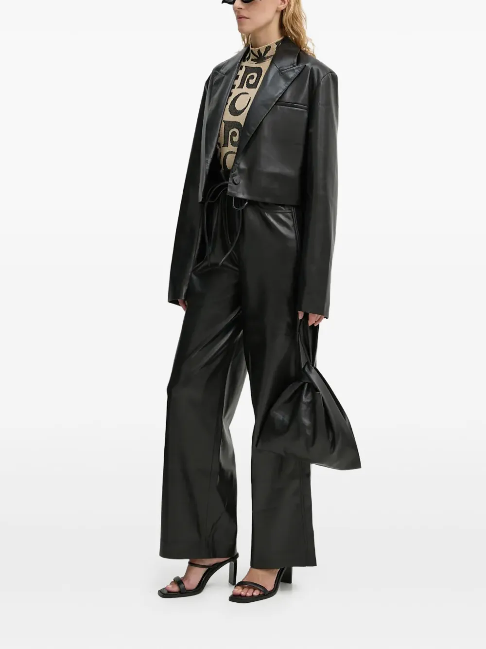Nanushka drawstring trousers - Nero