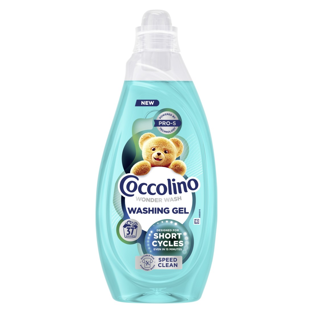 Coccolino Wonder Wash Speed Clean, Gel lavatrice, 1,48 L
