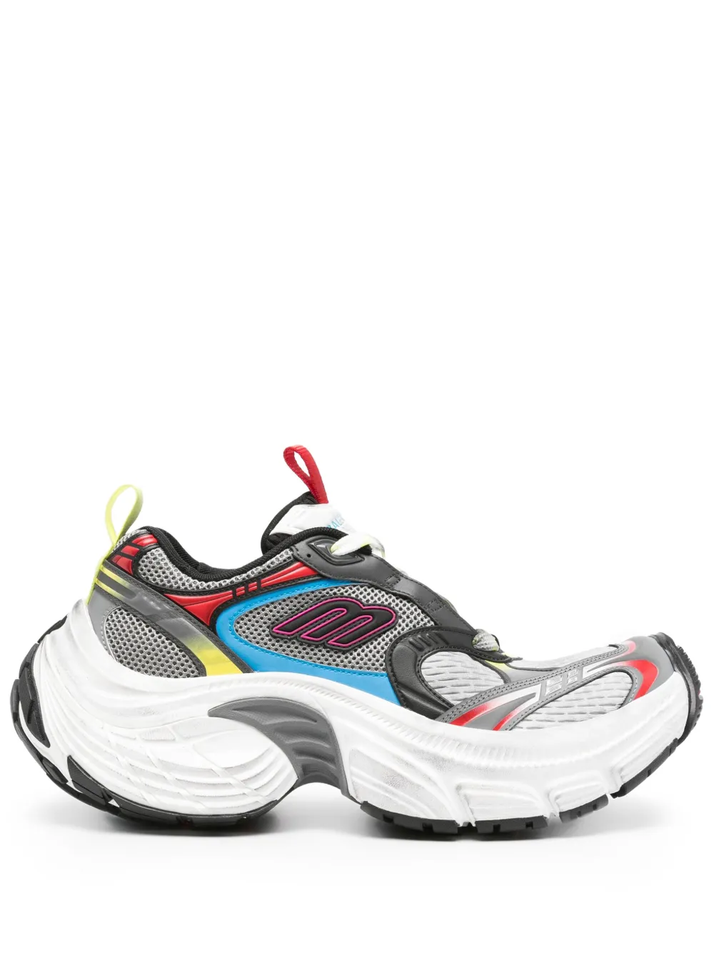 Balenciaga 6XL multi-panelled chunky trainers - Grigio