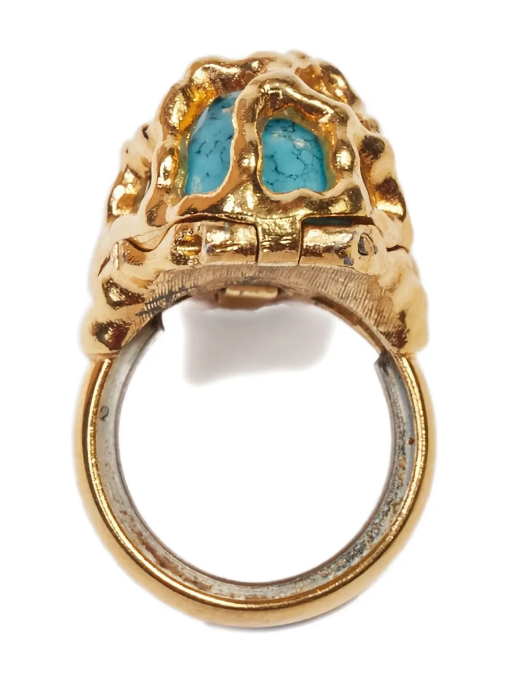 Trifari Vintage pre-owned 1970s multi-stone ring - Oro