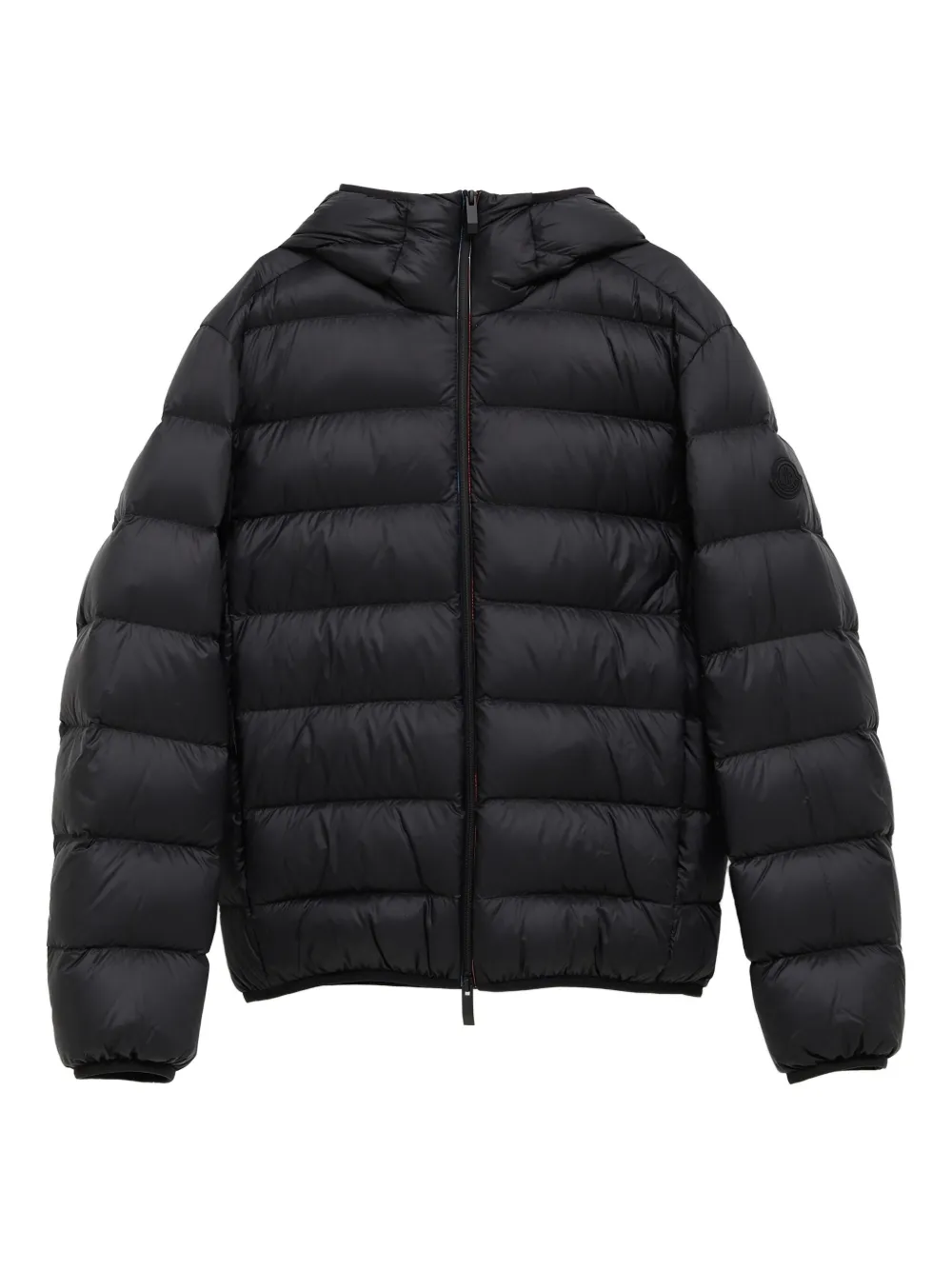 Moncler hooded quilted jacket - Nero
