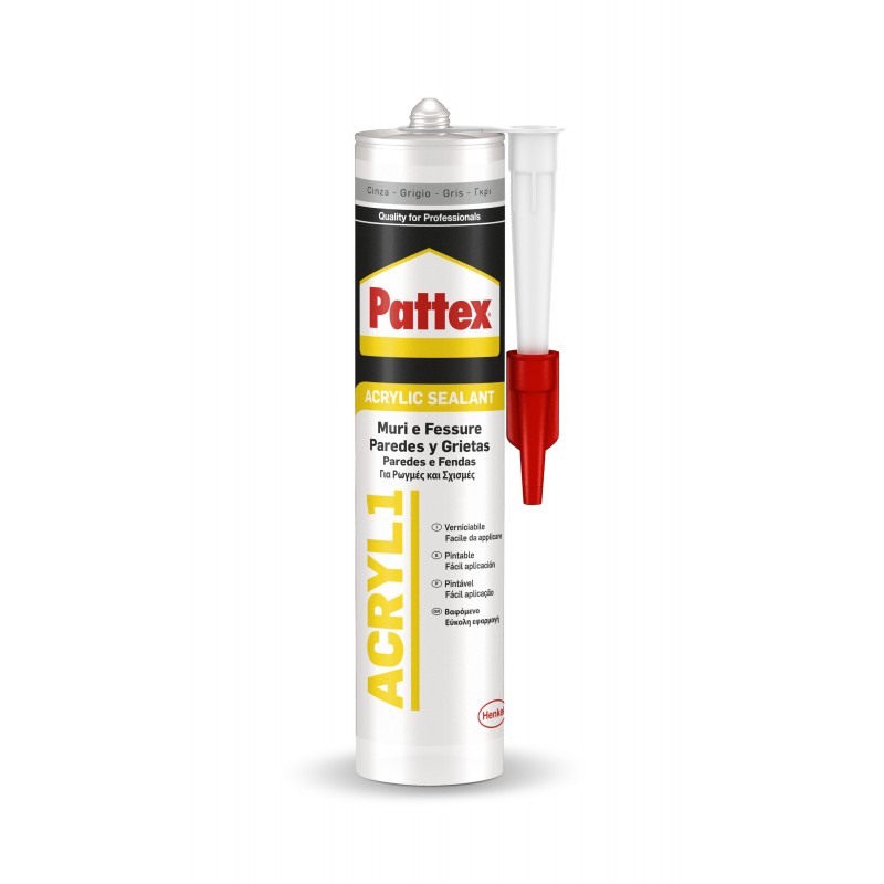 Henkel Acril One Muri E Fessure 300 Ml Pattex Bianco