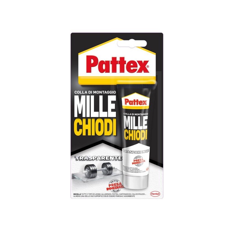 Henkel Millechiodi Trasparente Gr 40 Bl