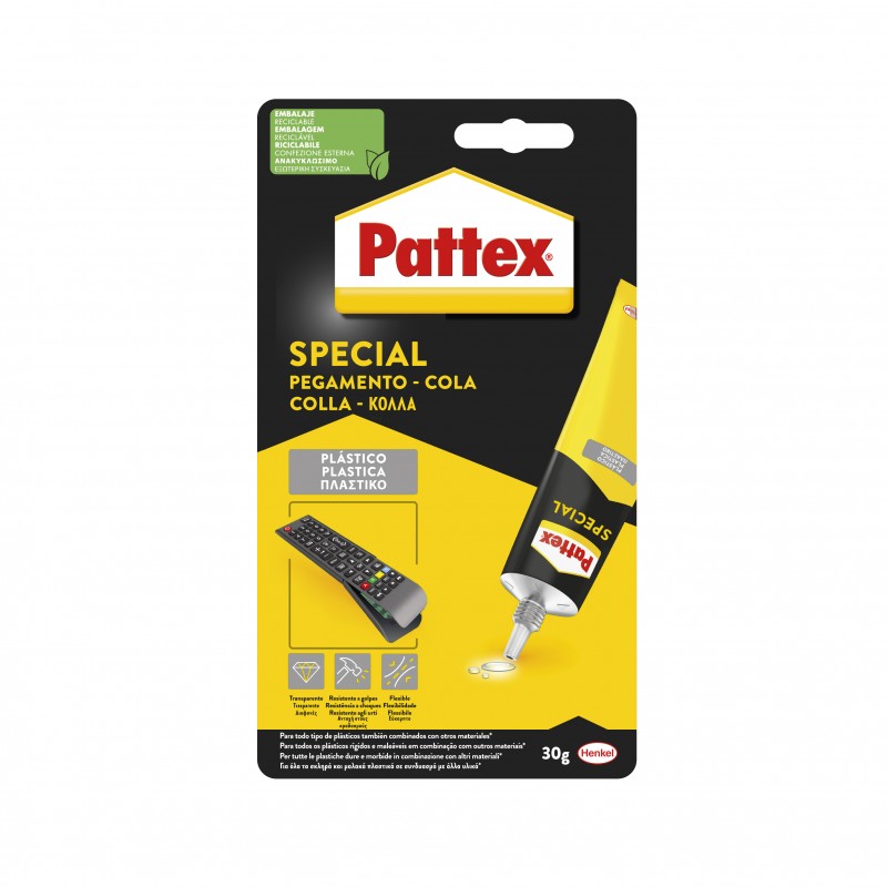 Henkel Adesivo Per Plastica 30 Gr Pattex