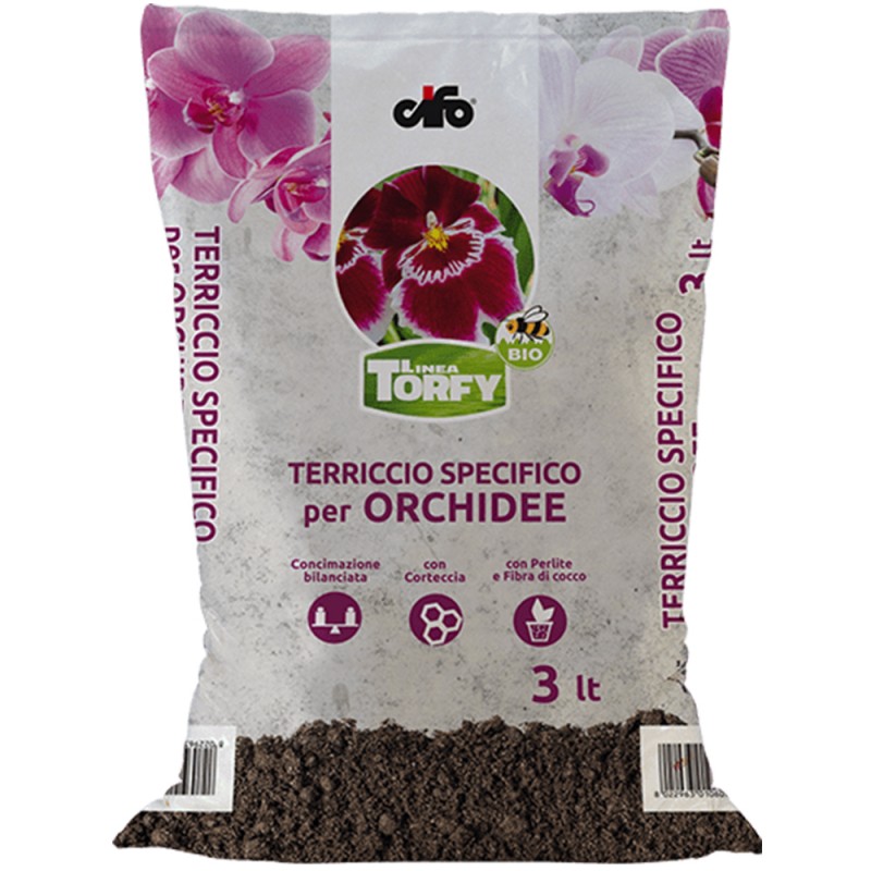 Cifo Terriccio Per Orchidee Torfy 3lt