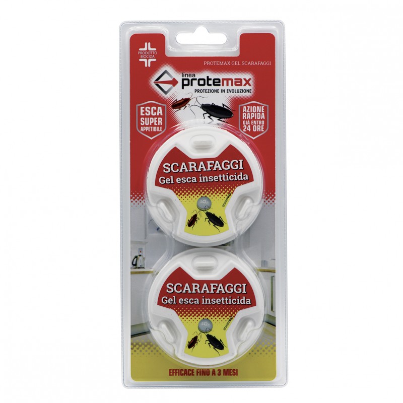 Protemax Scarafaggi Esca Gel Trappola 2pz