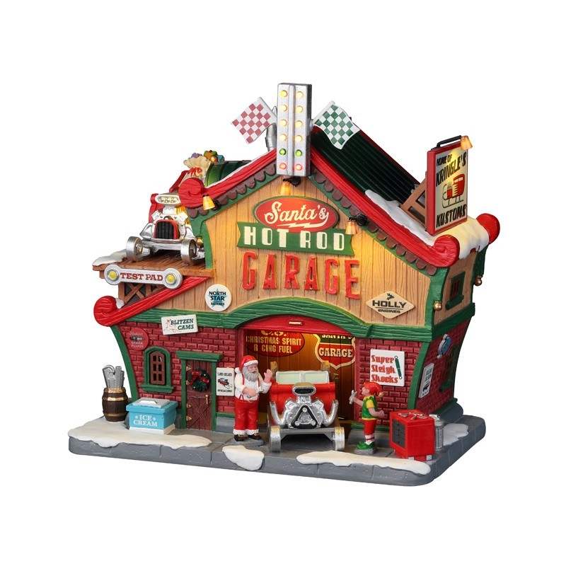 Lemax Officina Meccanica Di Babbo Natale - Lemax